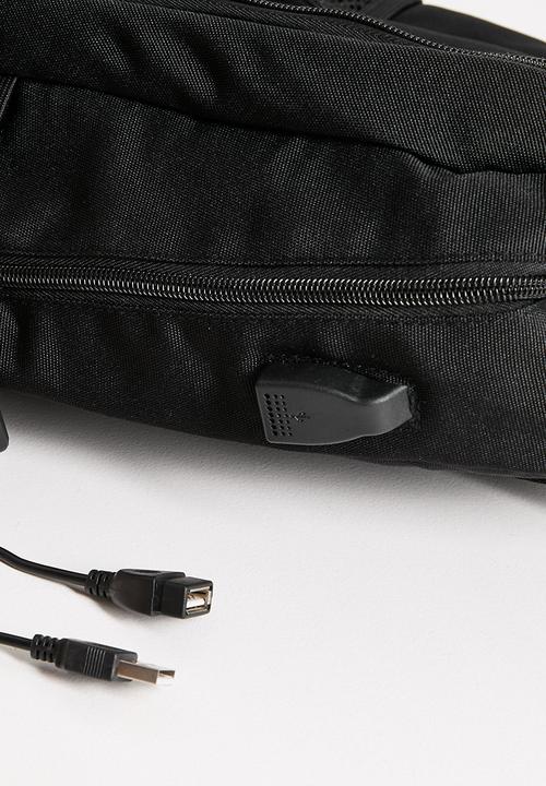 Pop Candy - Waterproof canvas backpack - black
