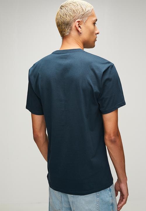 Vans - Style 76  T-Shirt - Navy/White