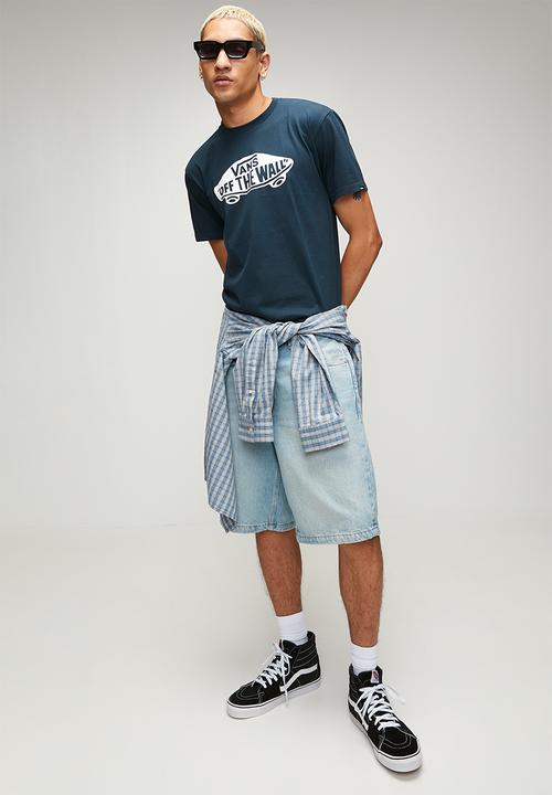 Vans - Style 76  T-Shirt - Navy/White