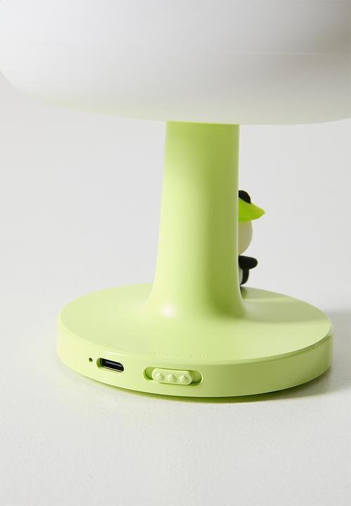 Pop Candy - Panda under mushroom lamp - green/white
