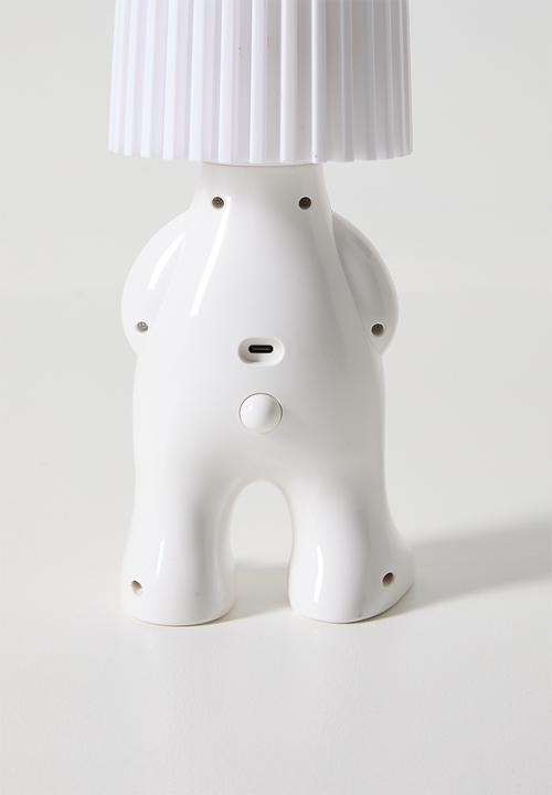 Pop Candy - Bottle cap character nigh light - white