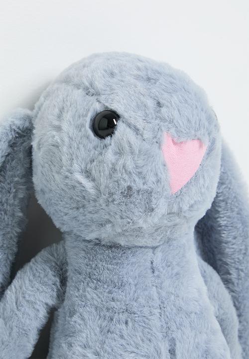 Pop Candy - Soft bunny plushie - pewter grey