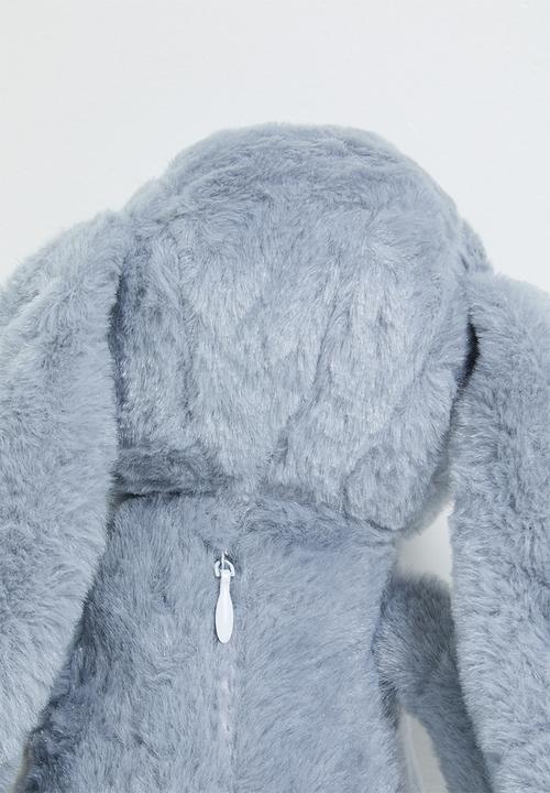 Pop Candy - Soft bunny plushie - pewter grey