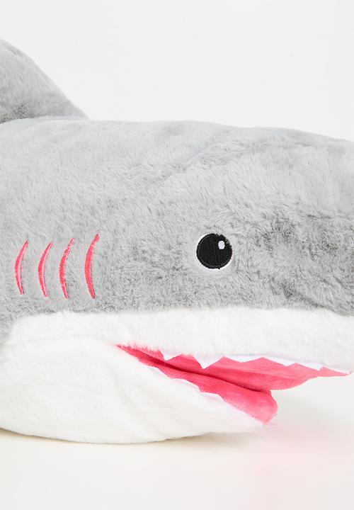 Pop Candy - Shark plushie - grey