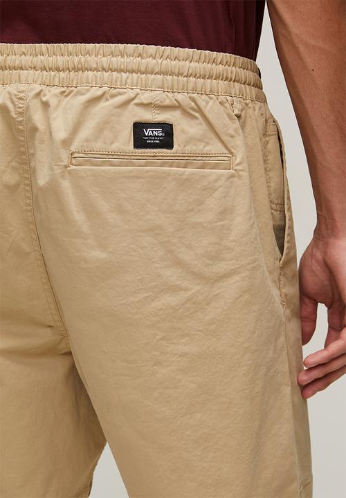 Vans - Relaxed Elastic Shorts - Khaki