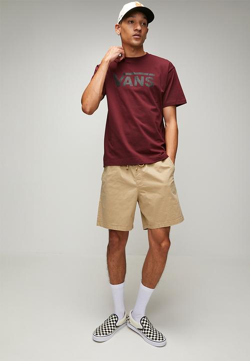 Vans - Relaxed Elastic Shorts - Khaki