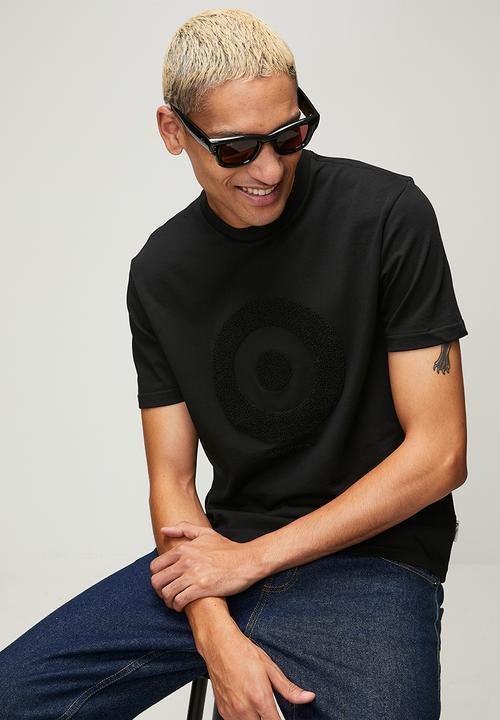 Ben Sherman - Target Towelling Tee Shirt 260Gsm - Black