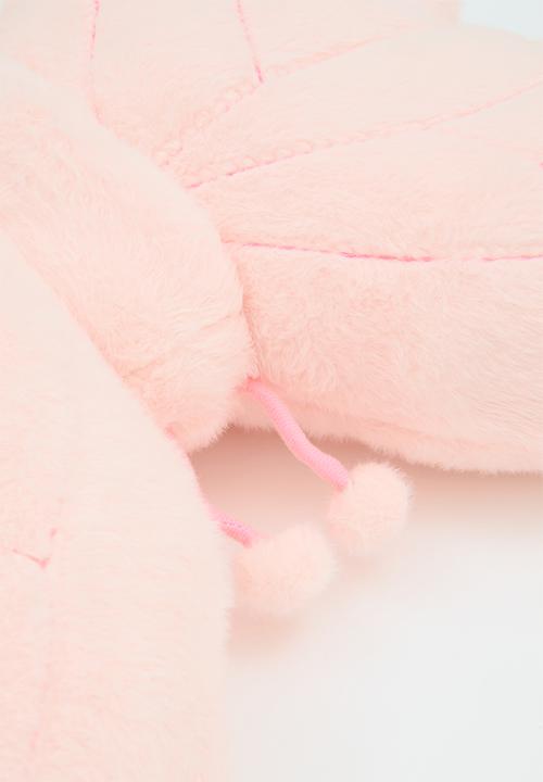 Pop Candy - Mochi minky butterfly-shaped cushion - pink