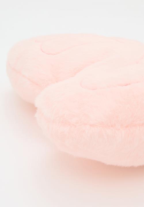Pop Candy - Mochi minky butterfly-shaped cushion - pink