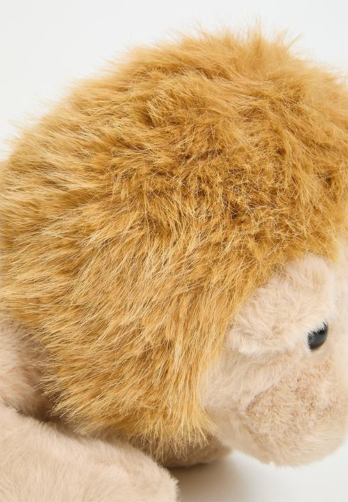 Pop Candy - Lion plushie - khaki brown/tan