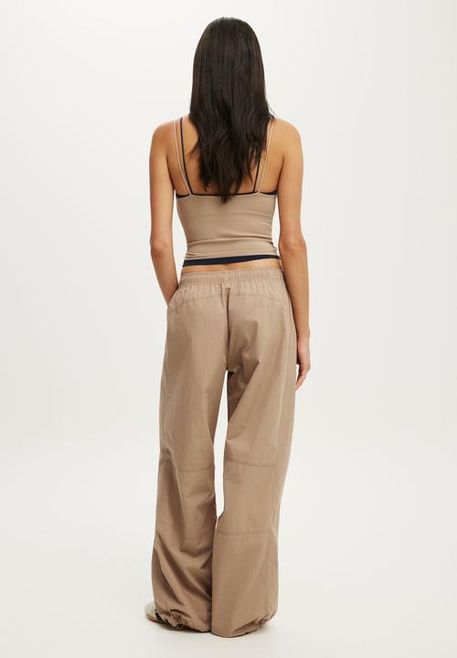 Cotton On - Utility Barrel Pant - Latte