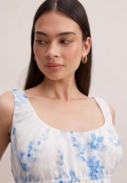 Forever New - Molly shirring top in suki floral co-ord