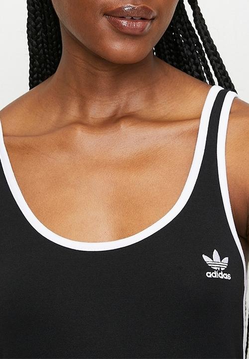 adidas Originals - 3 Stripe Tank Dress - Black