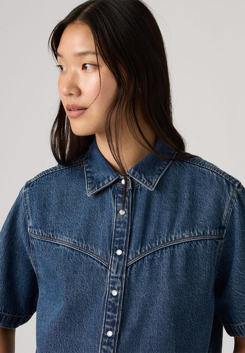 Levi’s® - Logan Ss Denim Shirt -  Tencel Tinted Times