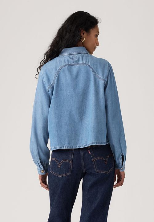 Levi’s® - Tini Ls Utility Shirt - Poolside Blue