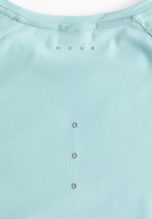 H&M - Sports top with drymove™ - amazonite blue