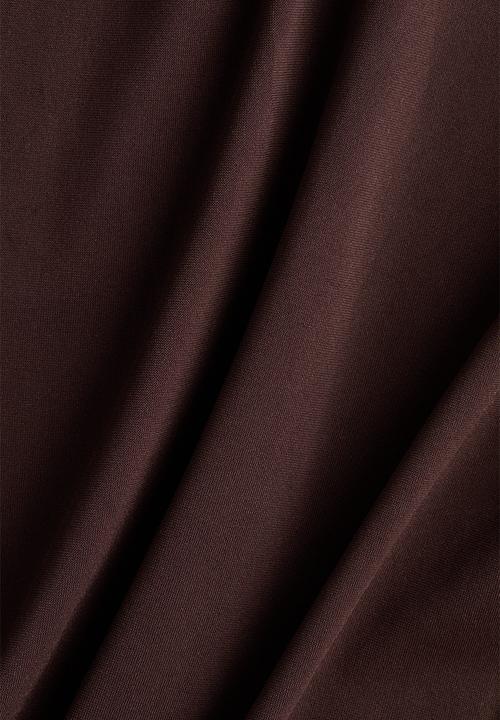 H&M - Seamless slim fit sports top with softmove? - warm brown