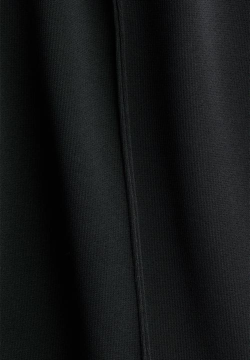H&M - Crease-leg flared trousers - black