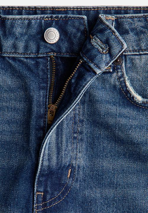 H&M - Denim mini skirt - denim blue