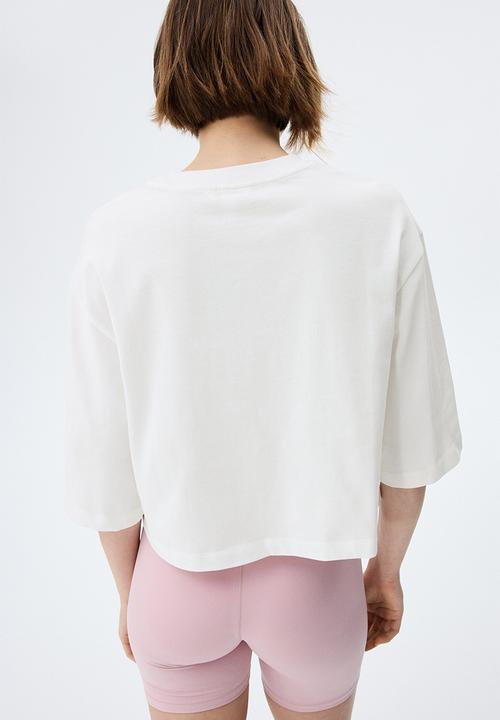 H&M - Oversized T-shirt - white