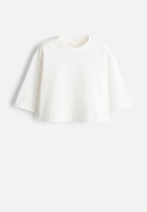 H&M - Oversized T-shirt - white
