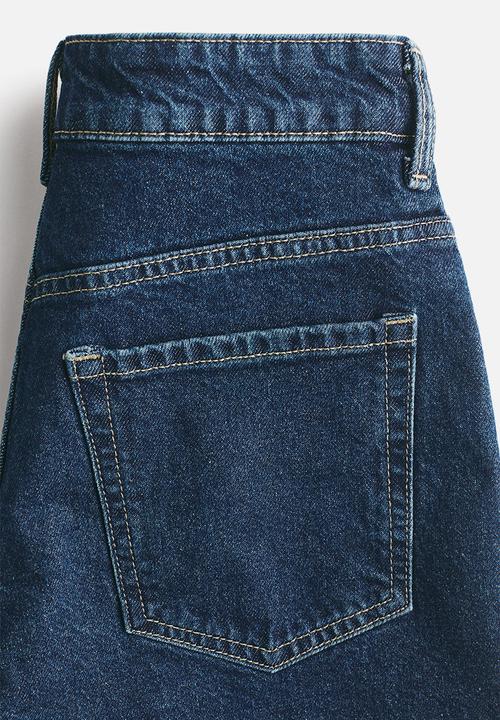 H&M - Denim shorts - dark denim blue