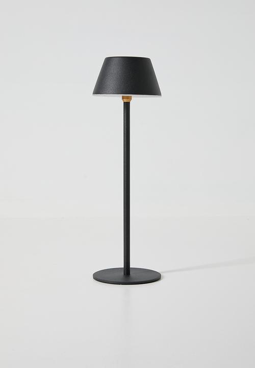 Pop Candy - Circular base desk lamp - black