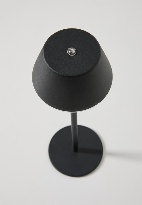 Pop Candy - Circular base desk lamp - black
