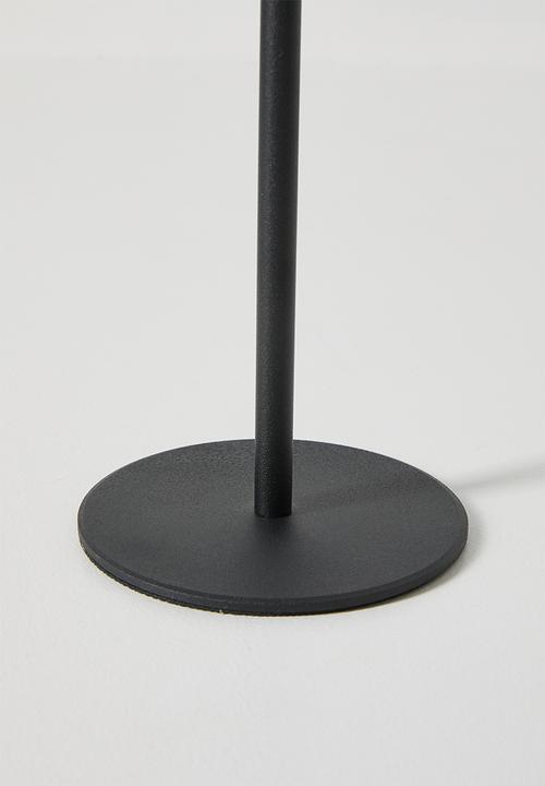 Pop Candy - Circular base desk lamp - black