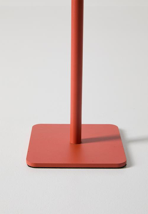 Pop Candy - Square base desk lamp - red