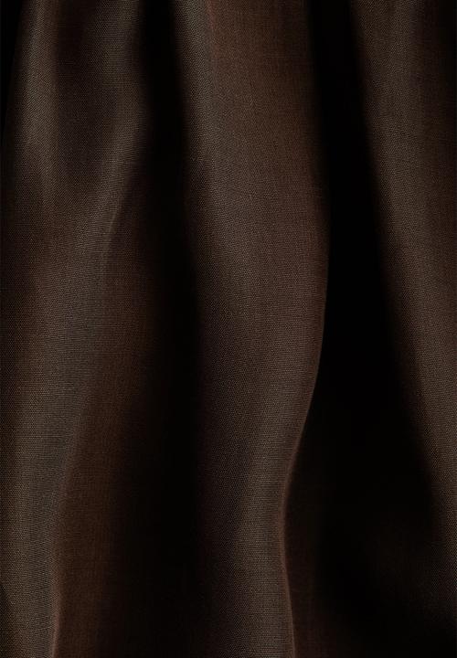 H&M - Braid-detail tunic dress - dark khaki green