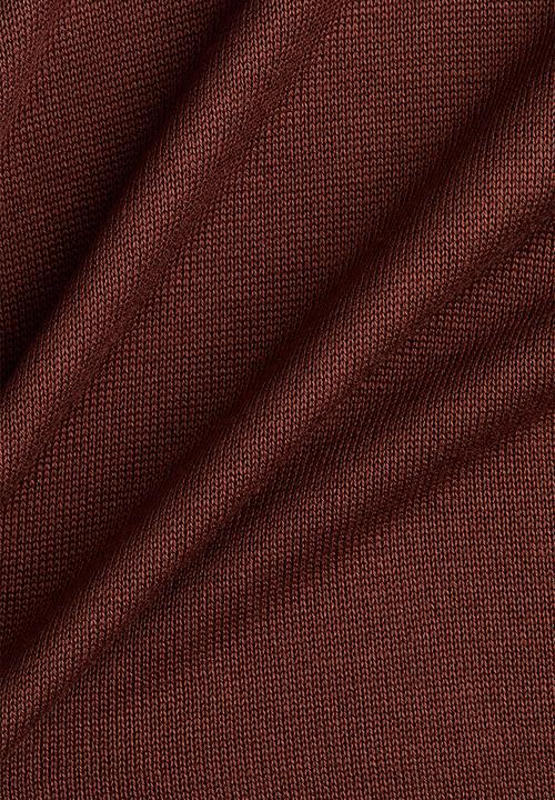 H&M - Fine-knit top - dark brown
