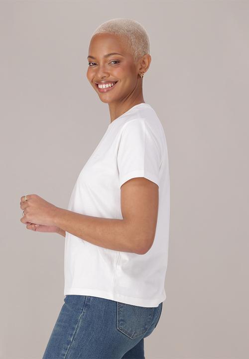 Levi’s® - Favorite Cotton Tee - Bright White Heavyweight Jersey