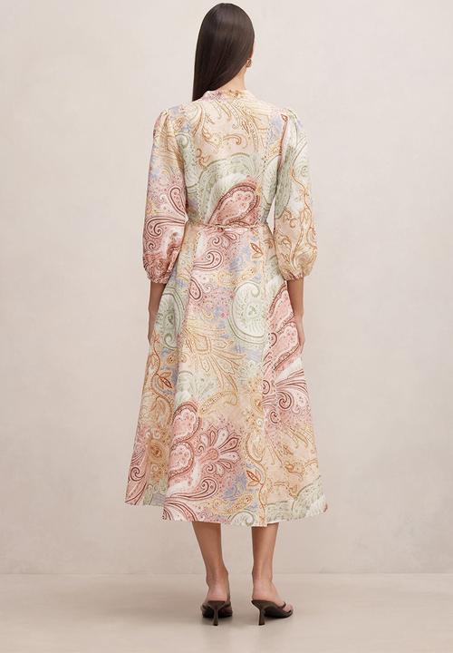 Forever New - Halle printed midi dress - halle paisley