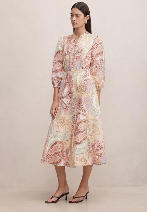 Forever New - Halle printed midi dress - halle paisley