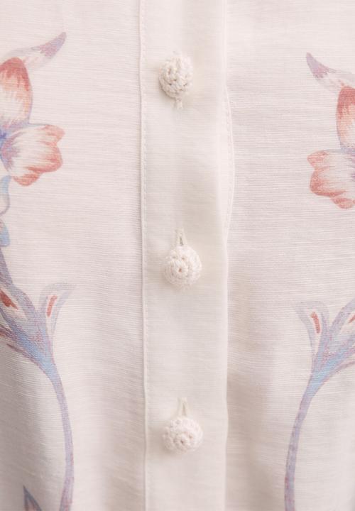 Forever New - Adi print mini dress - iced scroll floral