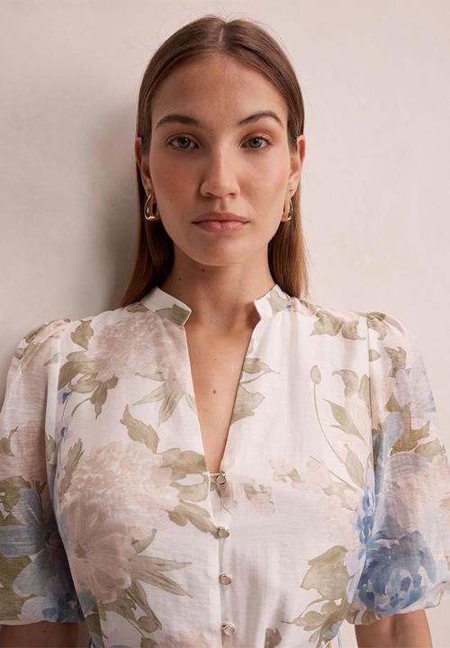 Forever New - Irena printed midi dress - light halsey floral