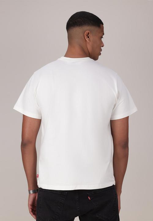 Levi’s® - Ss relaxed fit tee za - levi strauss white plus graphic
