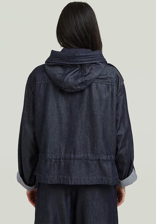 G-STAR - Fluid cropped jkt wmn - rinsed