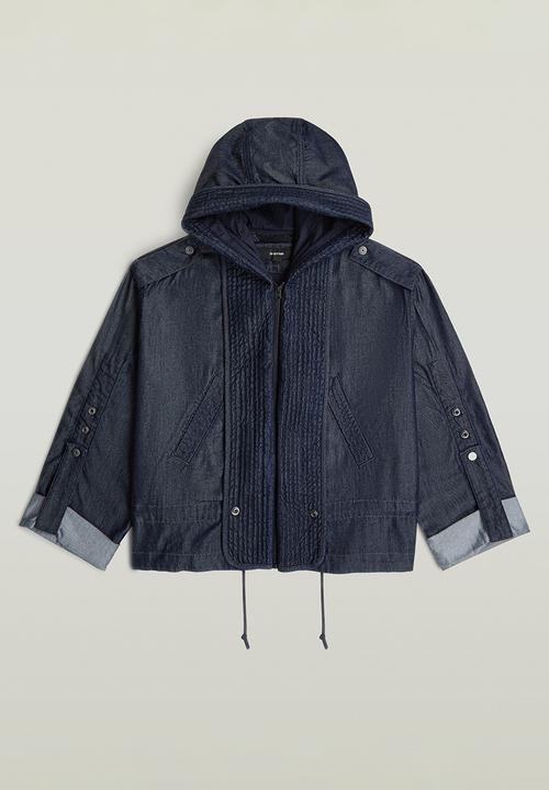 G-STAR - Fluid cropped jkt wmn - rinsed