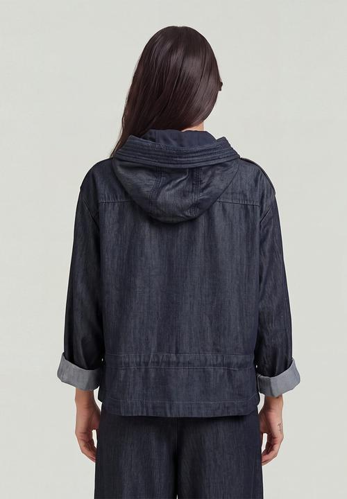 G-STAR - Fluid cropped jkt wmn - rinsed