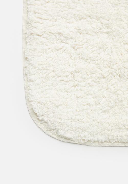 Bathroom Solutions - Bathroom mat 60x90 cotton - ivory 