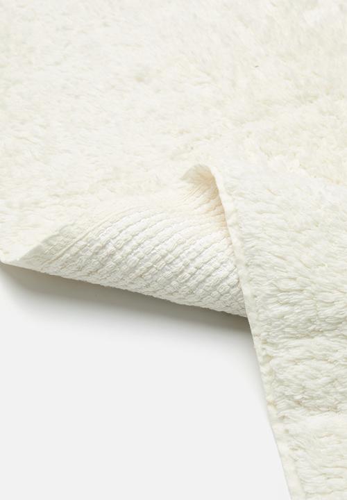 Bathroom Solutions - Bathroom mat 60x90 cotton - ivory 