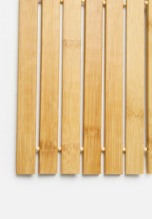 Bathroom Solutions - Bamboo Bathmat Slats 40x60 Nat