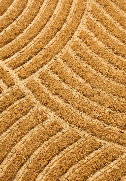 H&S - Coir rainbow mat - natural