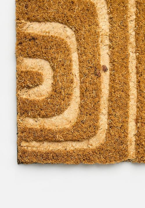 H&S - Coir roads mat - natural