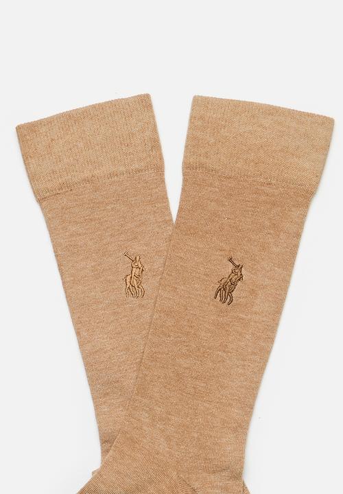 POLO - Signature Pony Sock - Camel