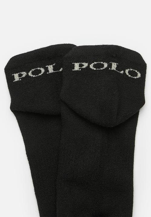 POLO - Classic Logo Ankle Sock - Black