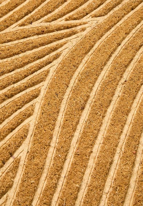 H&S - 40x60 coir waves mat - natural