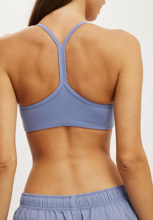 Cotton On - Ultra Soft T Bar Crop - Blue Ice